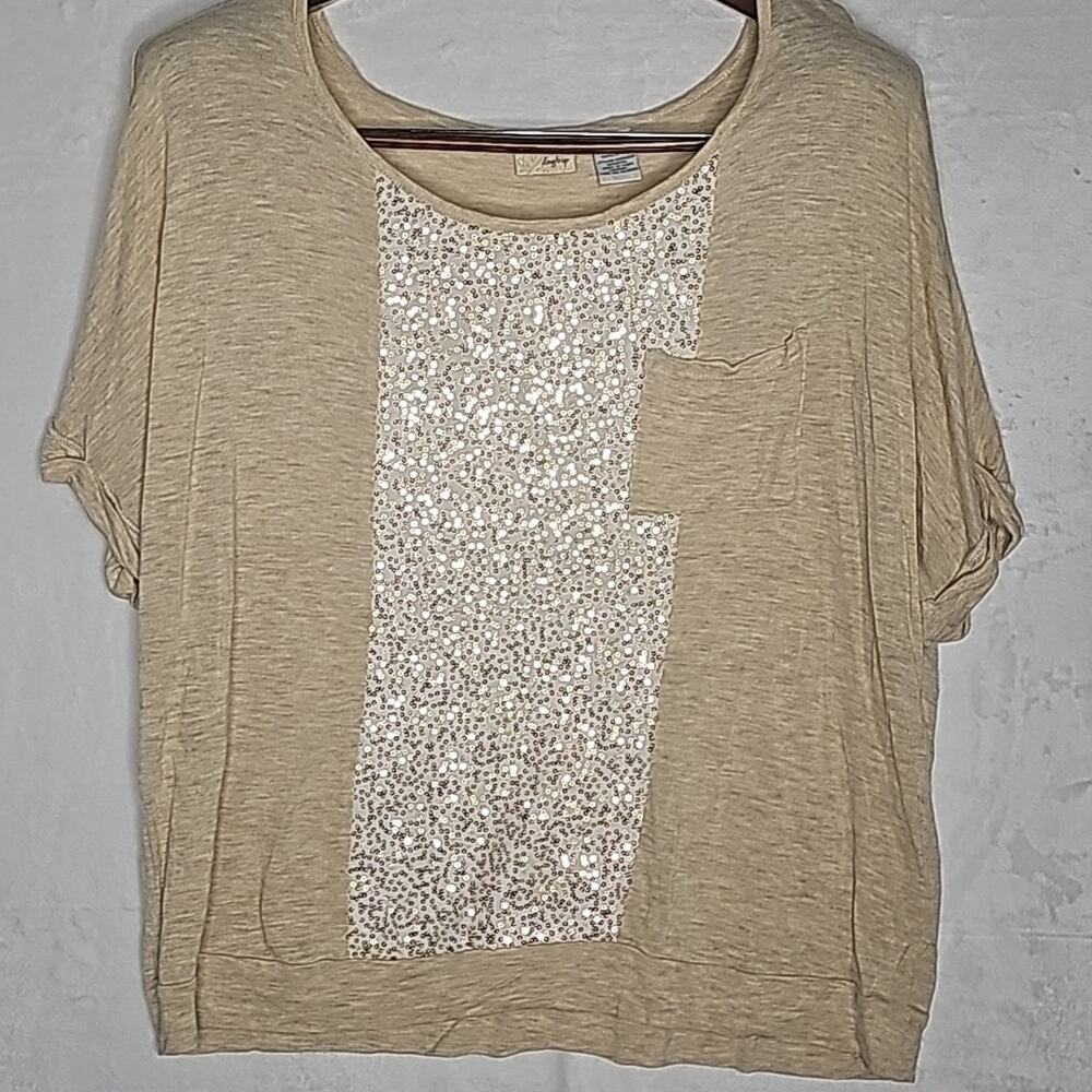 Women's Dressy/Casual Short Sleeve Tee XL